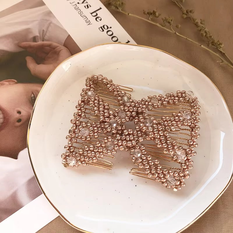Adjustable Magic Double Hair Comb Clip