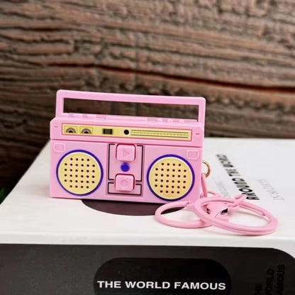 Creative Funny Mini Radio Recorder Music Keychain