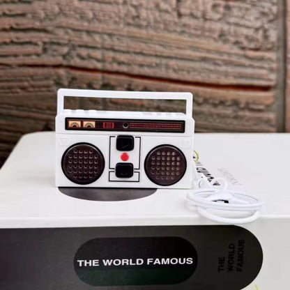 Creative Funny Mini Radio Recorder Music Keychain