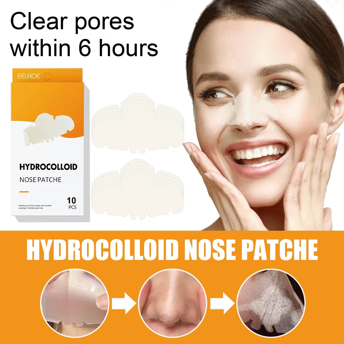 Blackhead Remover Nose Patches - Oil Control & Pore Cleaning