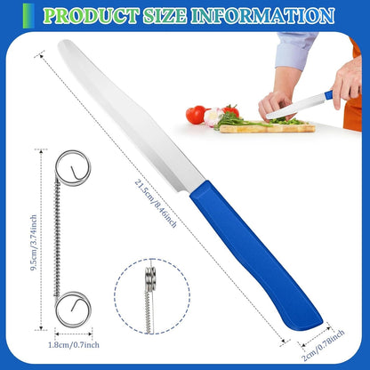 Quick Cutting 3 in 1 Multi-Functional Peeling Knife 🔪🥕