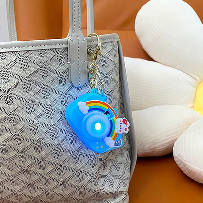 Cute Camera Projector Keychain