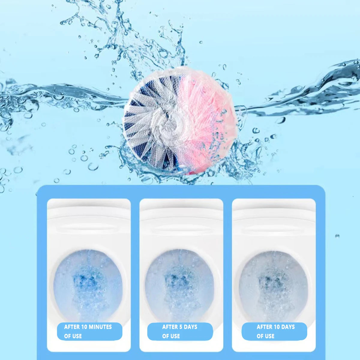 Automatic Toilet Cleaning Tablet