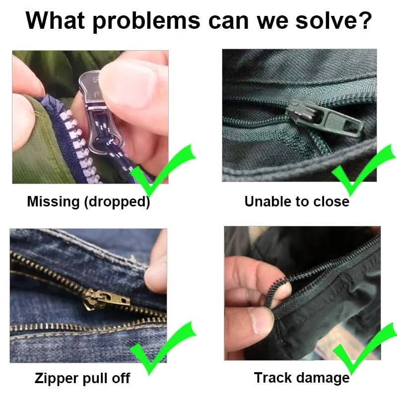 Removable Universal Zipper Repair